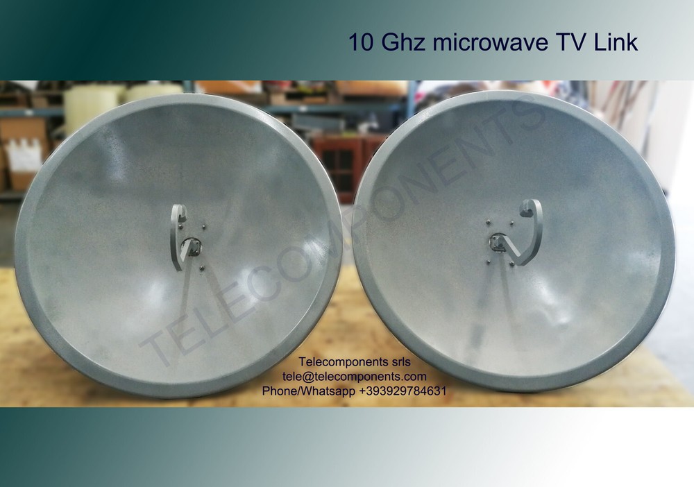 Radio TV 10 Ghz link analog 10 Ghz 1 watt