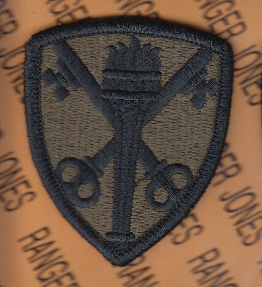 US Army Foreign Intelligence Command FIC OCP ~3.25" w/ HOOK uniform patch m/e