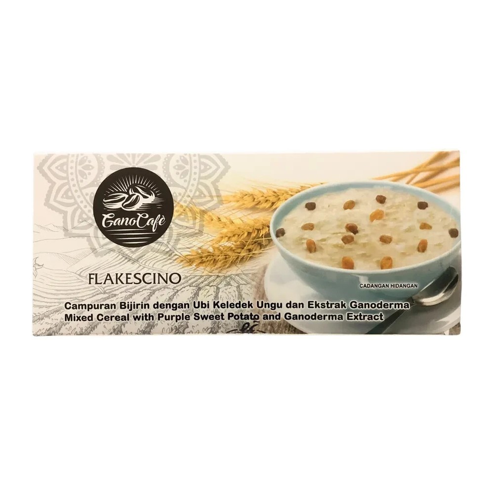 GanoCafe FlakesCino Healthy Malt Drinks Ganoderma (EXP:07/2026)
