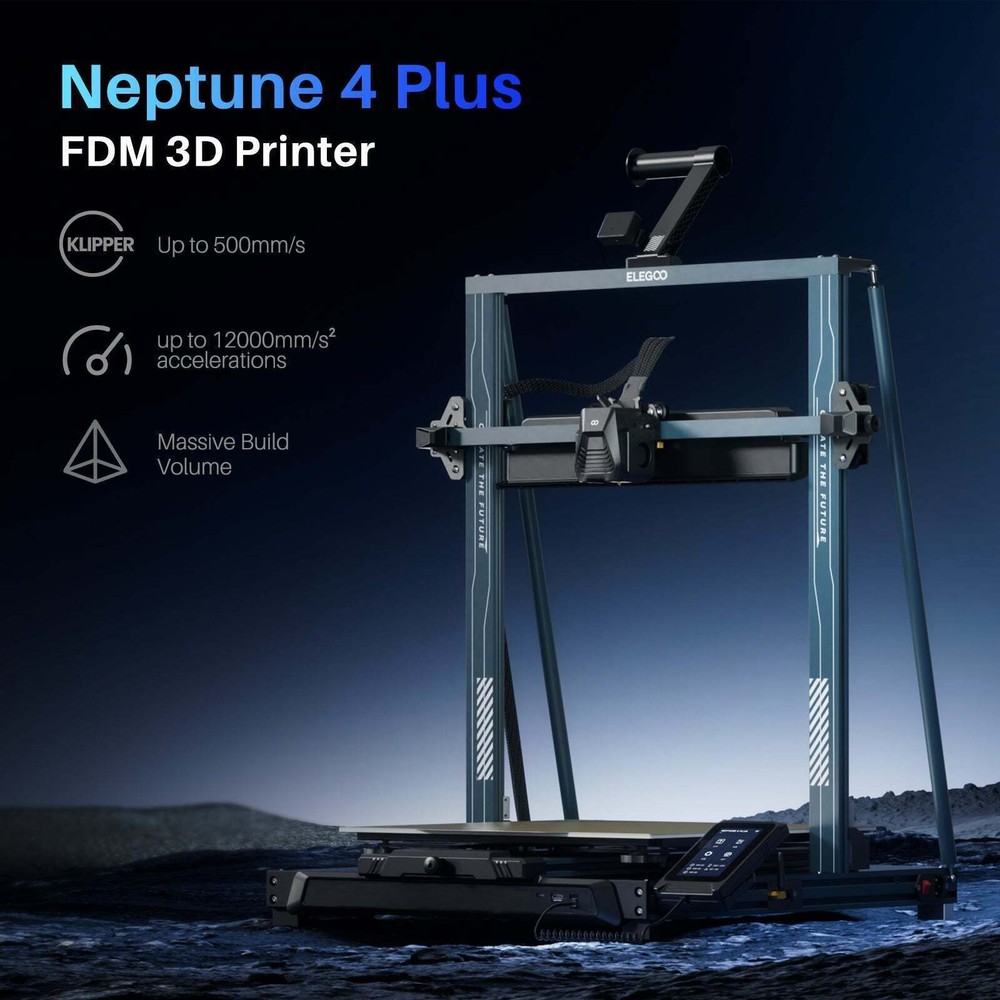 【Pre-owned Good Used】ELEGOO Neptune 4 Plus 3D Printer