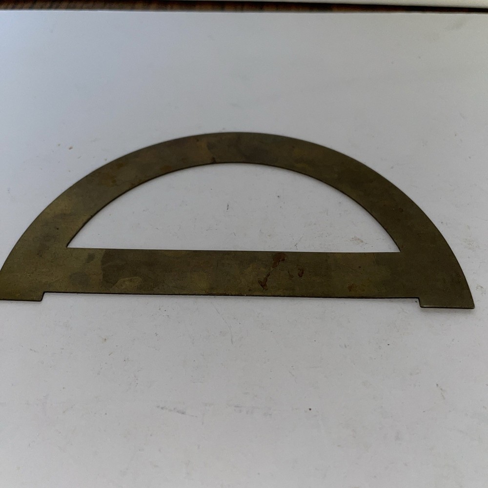 Vintage Brass Drafting Mechanical Protractor