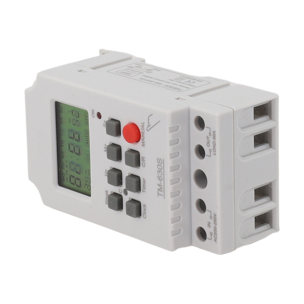 Programmable Timer Controller AC220V LCDDigital Microcomputer Timer TM630S2