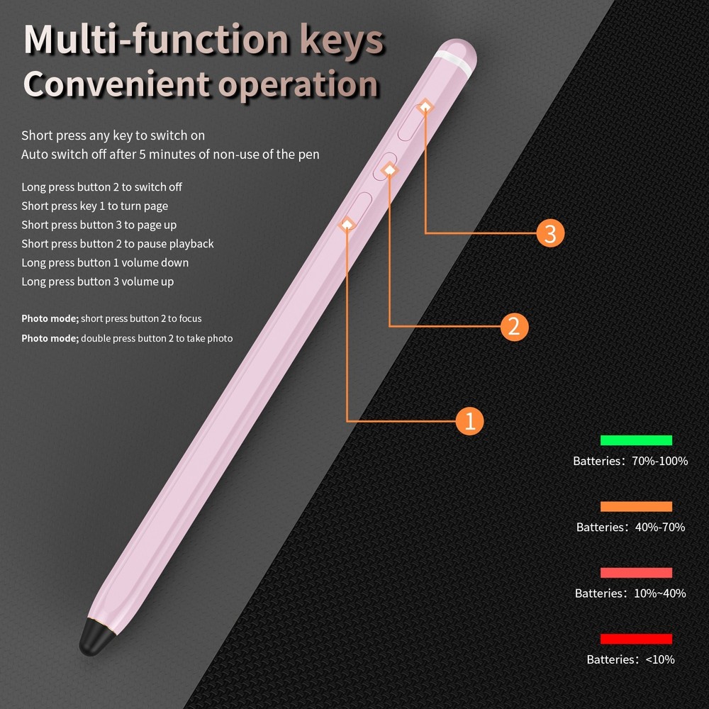 Multi-function Bluetooth Pen for Samsung Galaxy Z Fold 7 6 5 4 3 5G Smart Stylus