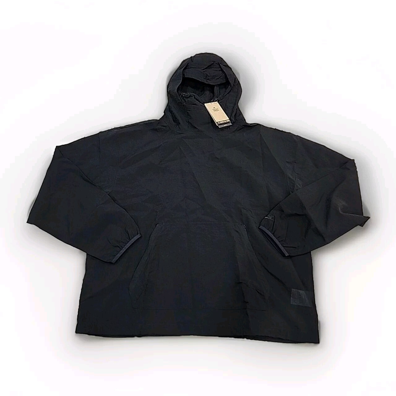 Medium Nike Sportswear Tech Pack Hooded Woven Black Jacket FN2632-010 Pullover