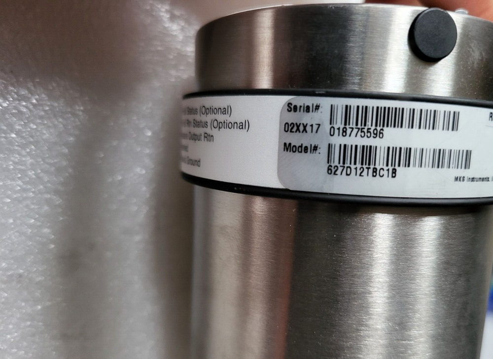 MKS INSTRUMENTS 627D12TBC1B Baratron Capacitance Manometer (R5S13.5)