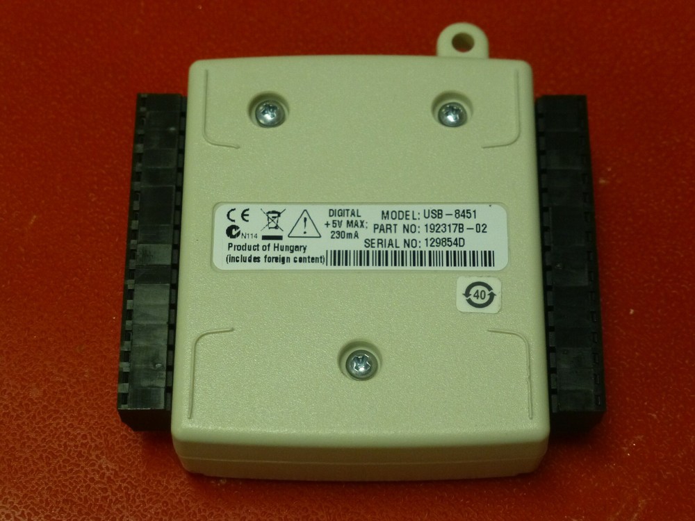 National Instruments NI USB-8451 I²C/SPI Interface Device