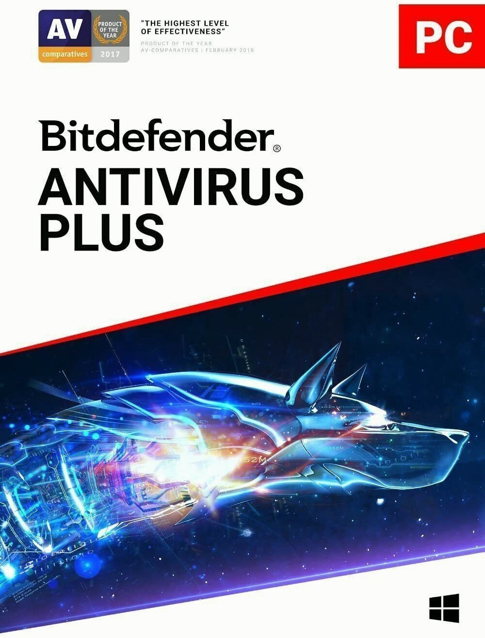 Bitdefender Antivirus Plus | 1 -10 Devices 1-3 Years | Windows Devices Only