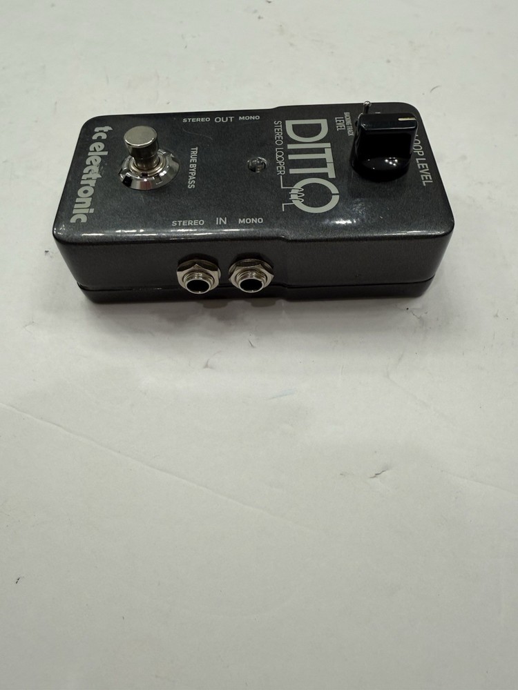 TC Electronic Ditto Stereo Looper Loop Sampler True Bypass Guitar Effect Pedal