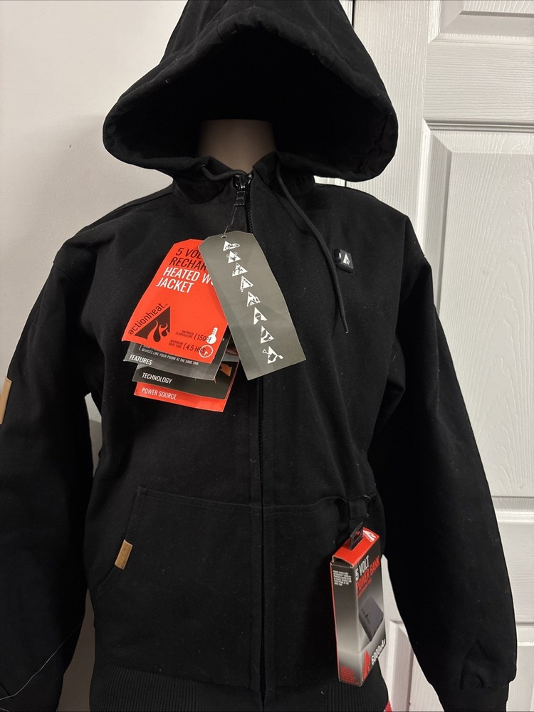 ActionHeat 5V Battery Heated Work Jacket Medium