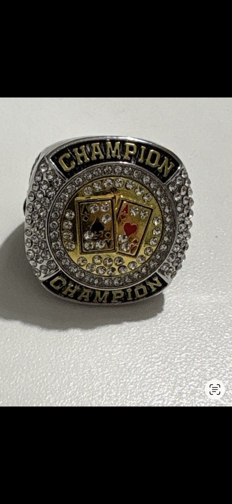 CHAMPION POKER RING SIZE 10