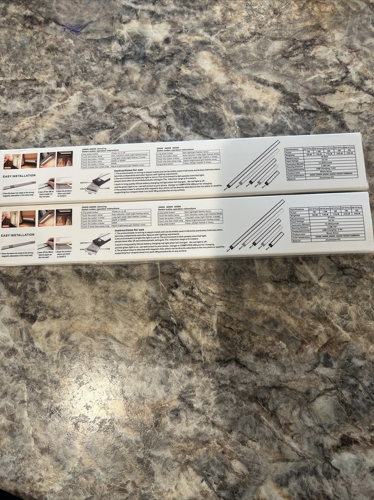 LED wireless Intelligence Ultra thin Induction Charging Strip Silver