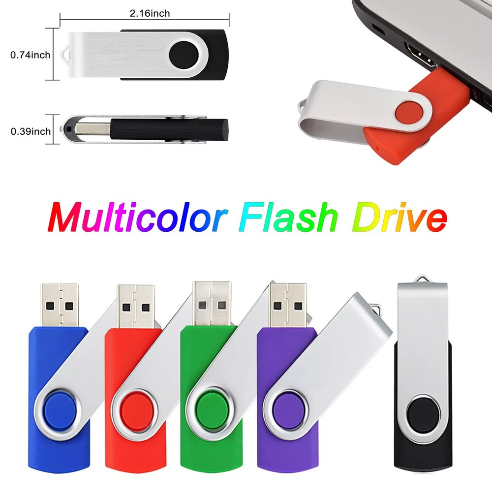 wholesale bulk 20pcs usb flash drives thumb data storage pen u disk memory stick