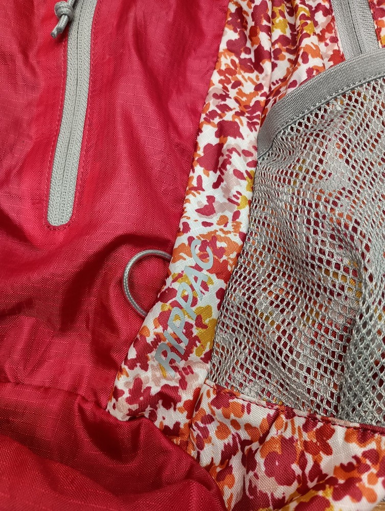 Eddie Bauer Rippac 10L Pink Pattern Camping / Hiking Lightweight Pack Backpack