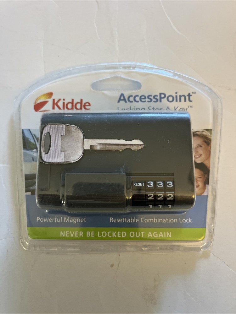 Kiddie Access Point Locking Store-A-Key magnetic key holder NEW