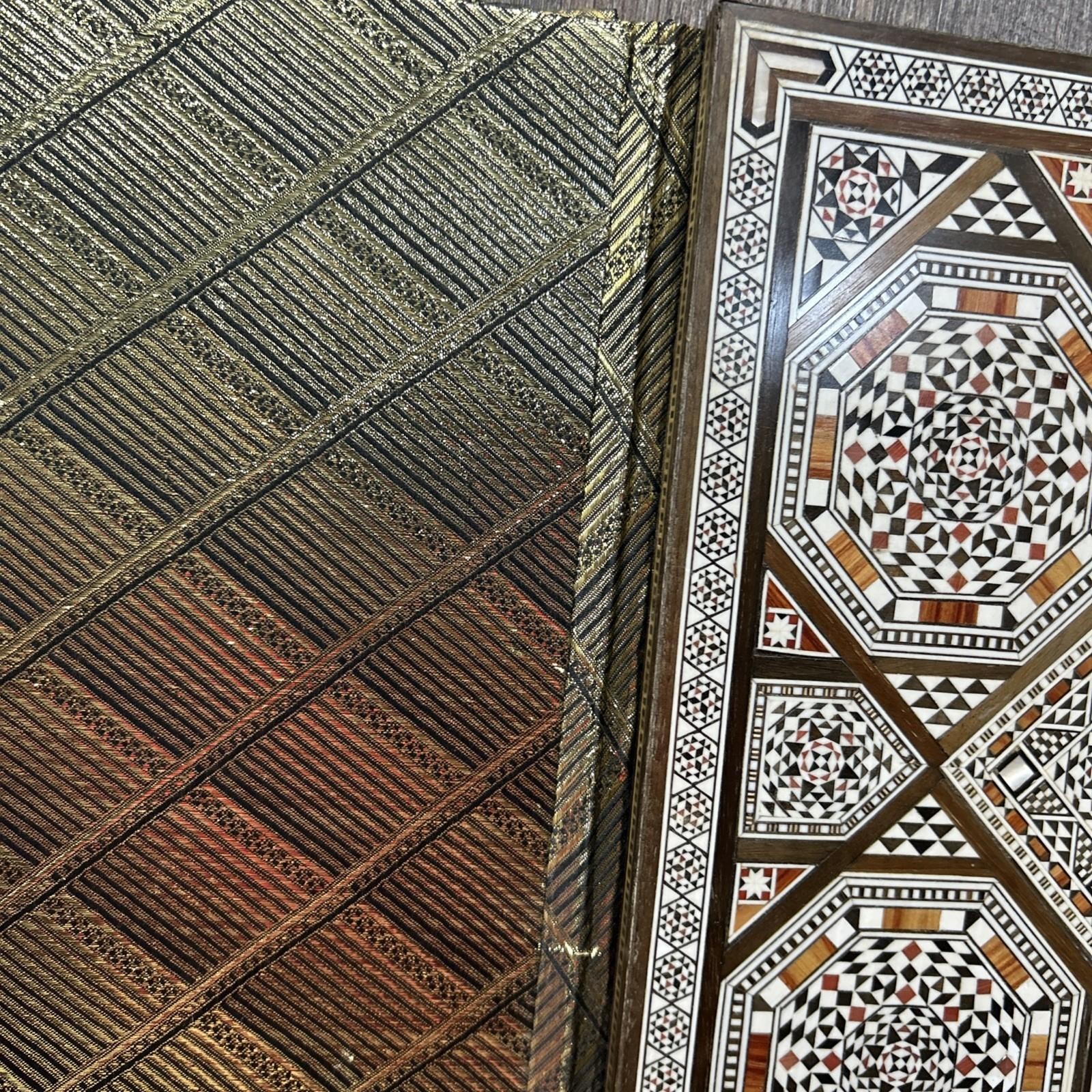 Large Khatam Desk Blotter / Pad Writing Surface