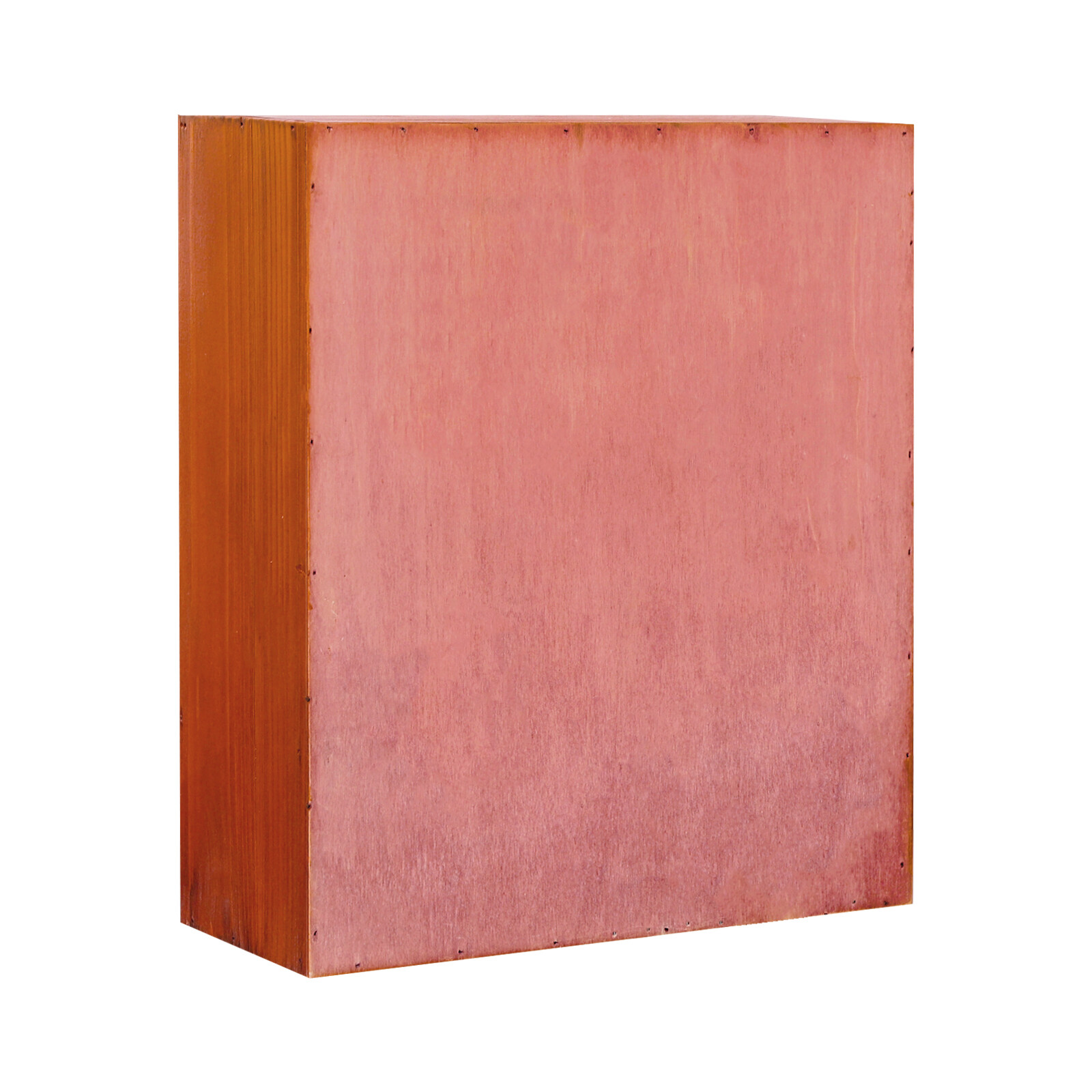 Wood Storage Cabinet, 2-tier Storage Cabinet with 2 drawers, Double Door Storage