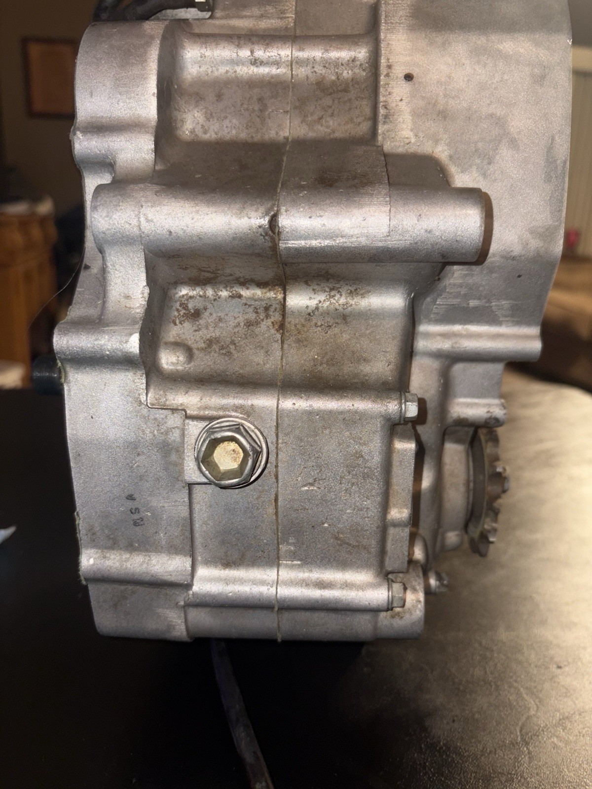 99-02 2002 CR125R CR125 OEM Engine Crankcase Crank Case Bottom End Transmission