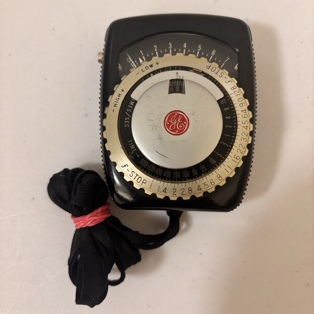 General Electric GE PR-1 Light Exposure Meter untested