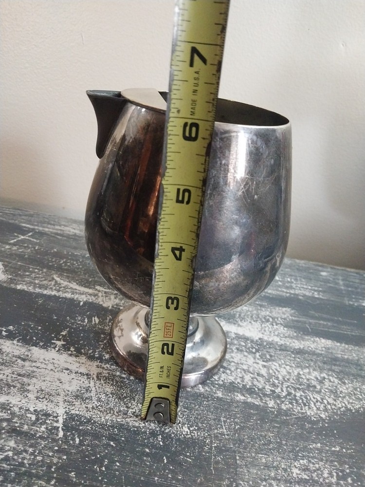 Poole Silver Plate Cocktail Pitcher