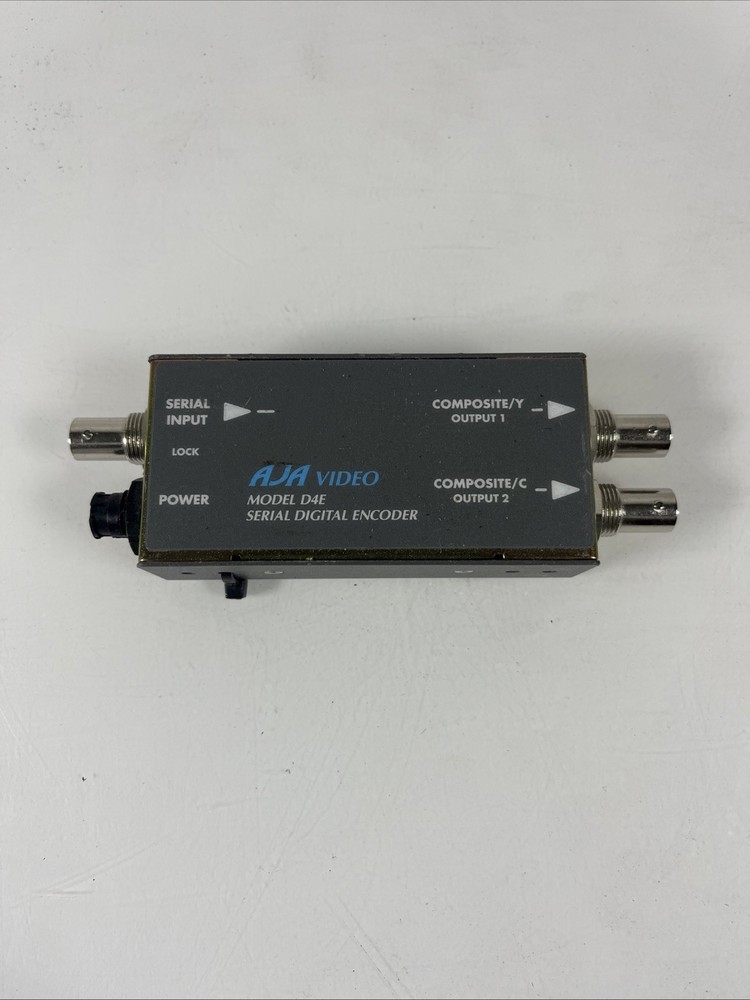 AJA Video Model D4E Serial Digital Encoder