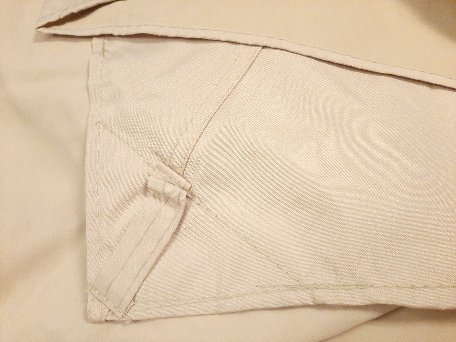 5' x 8' Double Tier Grill Replacement Canopy Khaki Beige