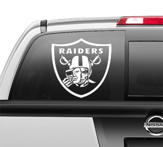 Las Vegas Raiders Skull Oakland Window Sticker Vinyl Decal any size any color