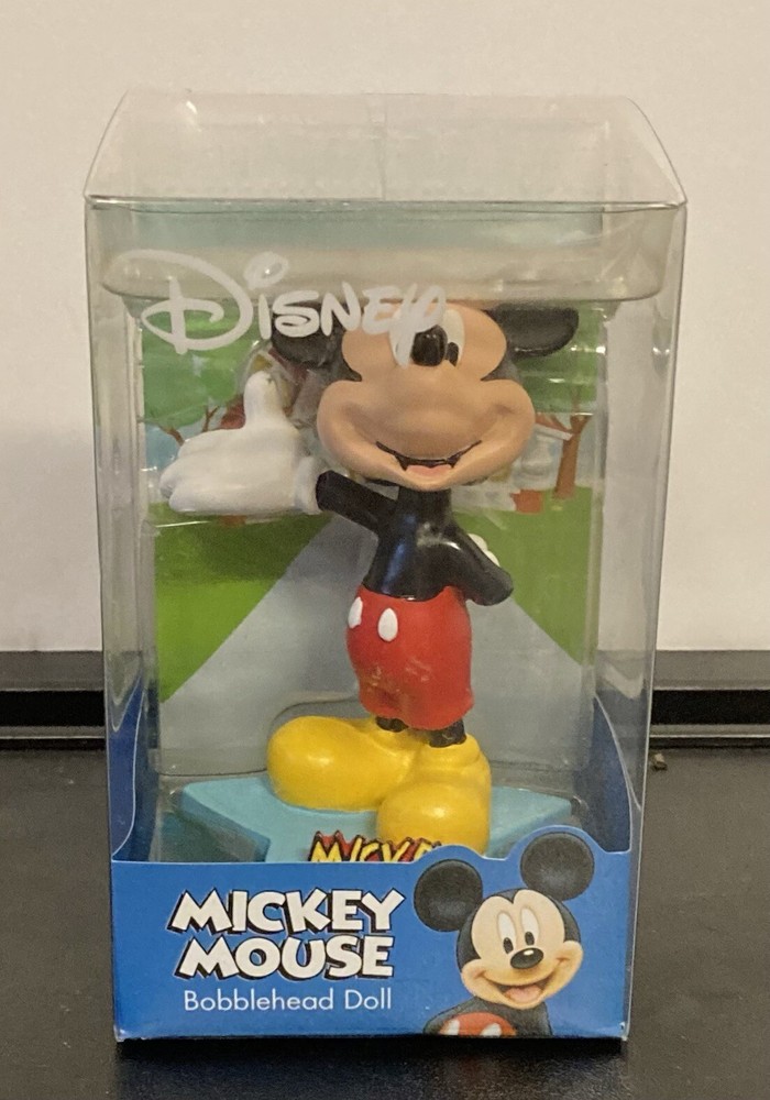 Bobble Dobbles - Mickey Mouse mini bobblehead -New MIP