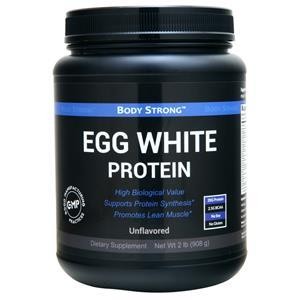 BodyStrong Egg White Protein Unflavored 2 lbs