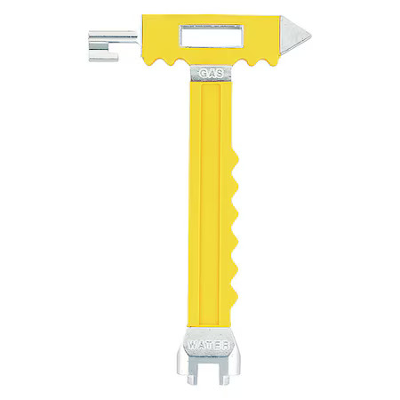 Hydrorain 26097 Emergency Tool, Aluminum, Yellow