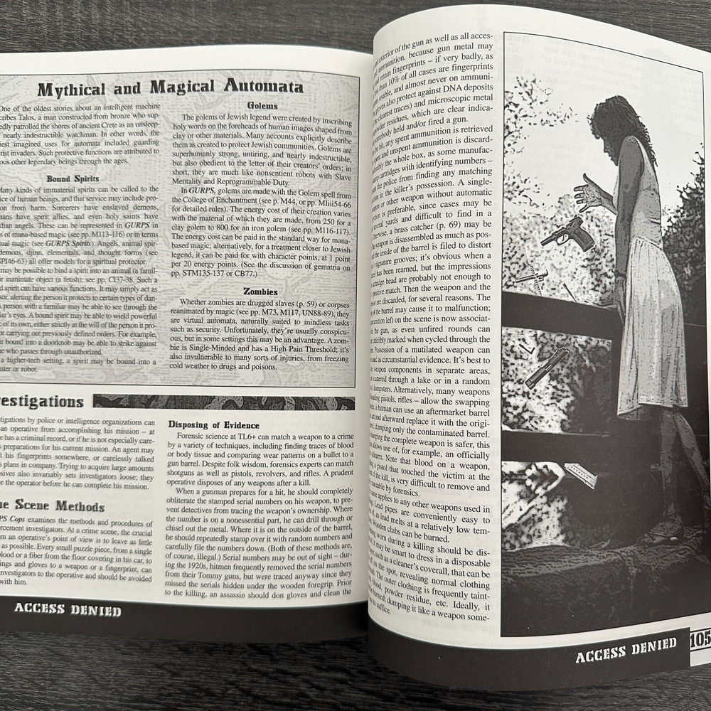 GURPS Covert Ops Steve Jackson Games RPG Softcover Book