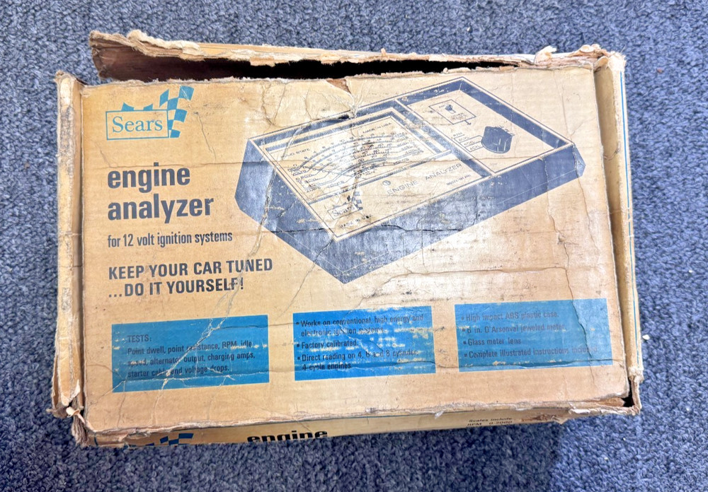 SEARS Engine Analyzer, MODEL 161,2161, 12 VOLT IGNITION SYSTEMS