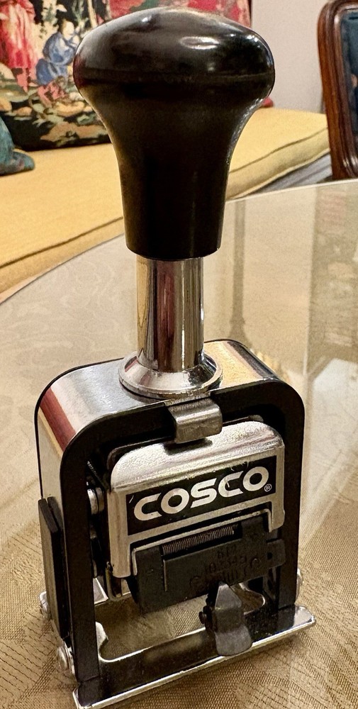 Cosco Automatic Numbering Machine, C-51, 7 Stamp Only