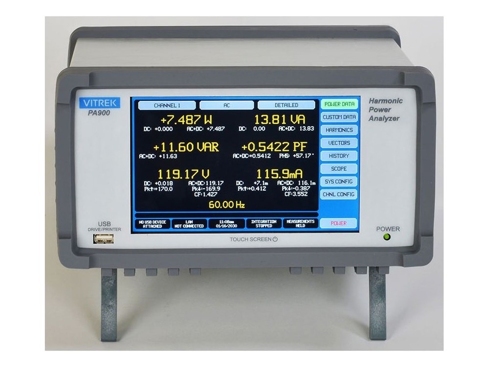 Vitrek PA900 - Harmonic Power Analyzer (Mainframe Only, Input Cards Sold