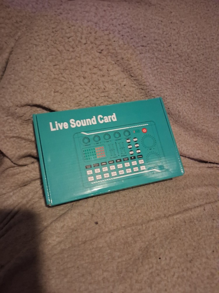 Live Sound Card + Remax Earbuds + Muse Bluetooth Speaker Bundle