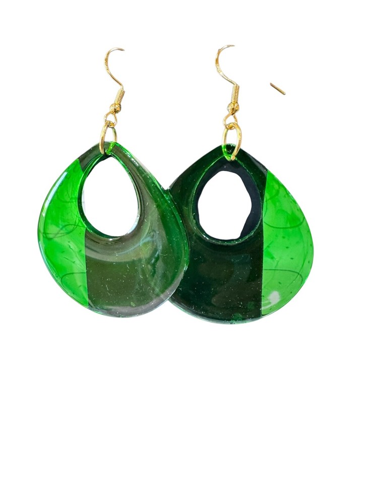 handmade resin earrings
