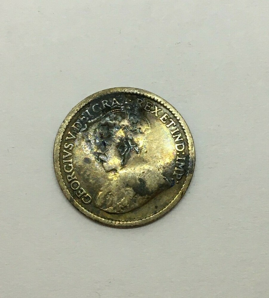 Canada 1912 5 Cents VG Bent