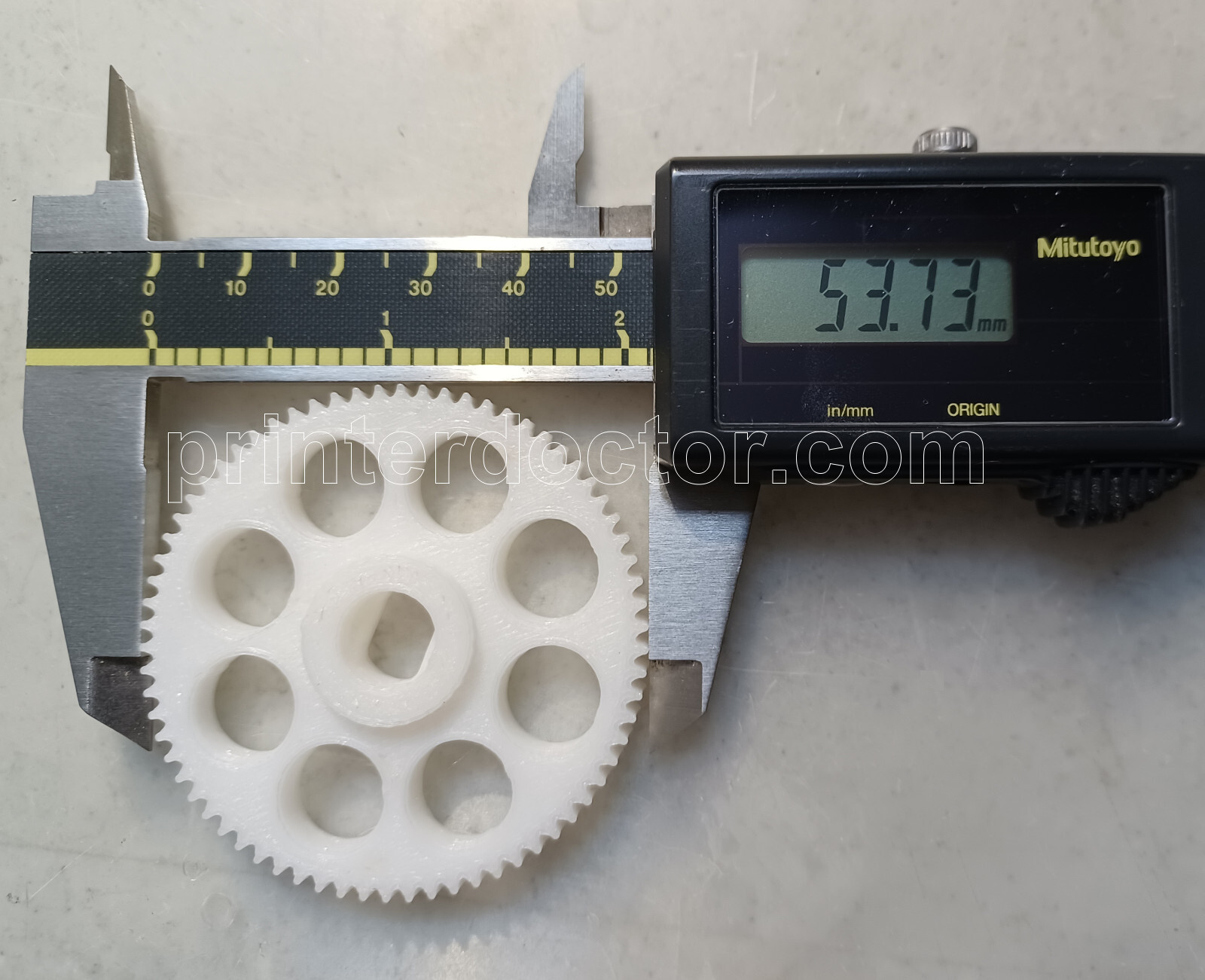 Improved Nylon replacement gear for Hunt Boston model 18 pencil sharpener 296A