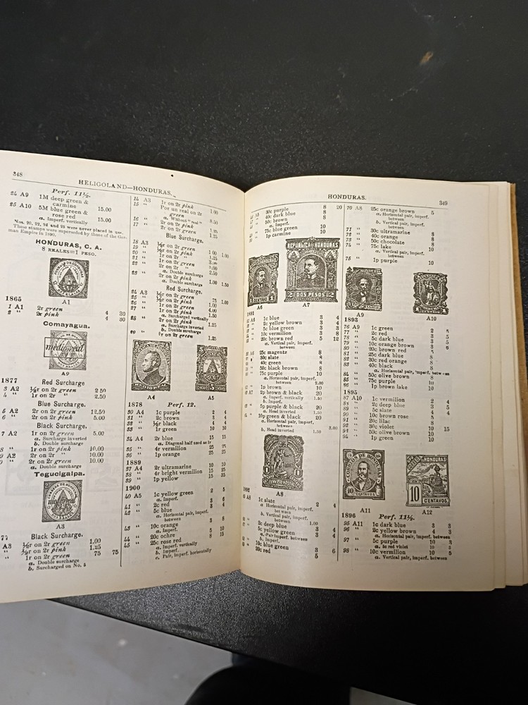 SCOTT Standard Postage Stamp Catalogue 1909
