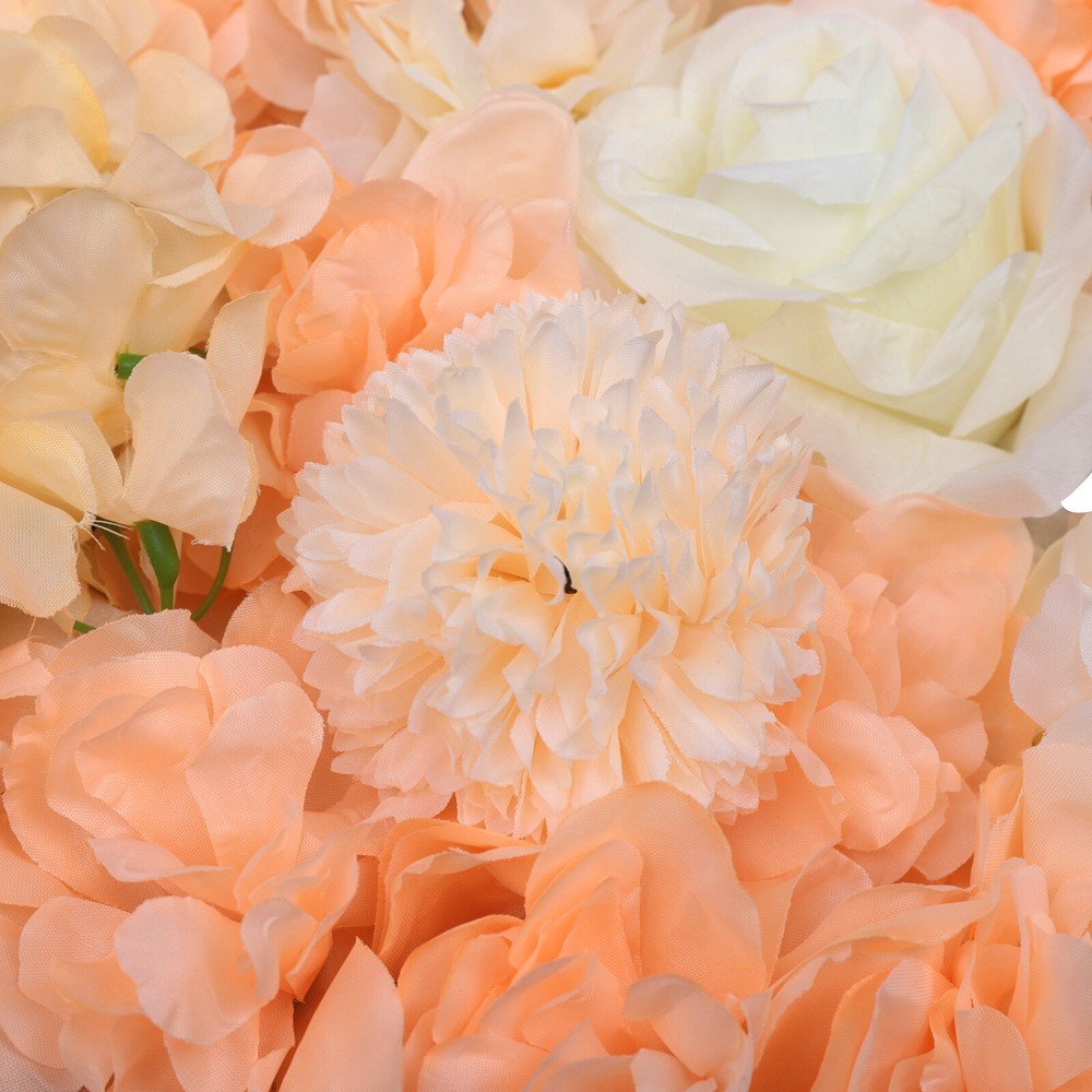 6 Artificial Flower Wall Panel Floral Backdrop Wedding Decorative Wall Panel