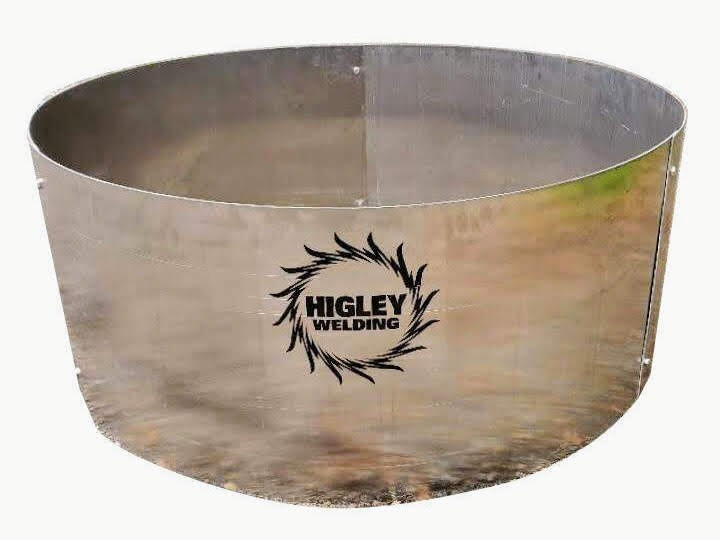 Fire Pit Liner Campfire Ring 40 Diameter x 16" Deep