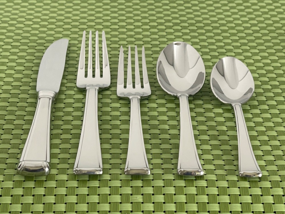 Gorham COLUMN Stainless 18/10 Vietnam Glossy NEW Smart Choice Flatware B155N