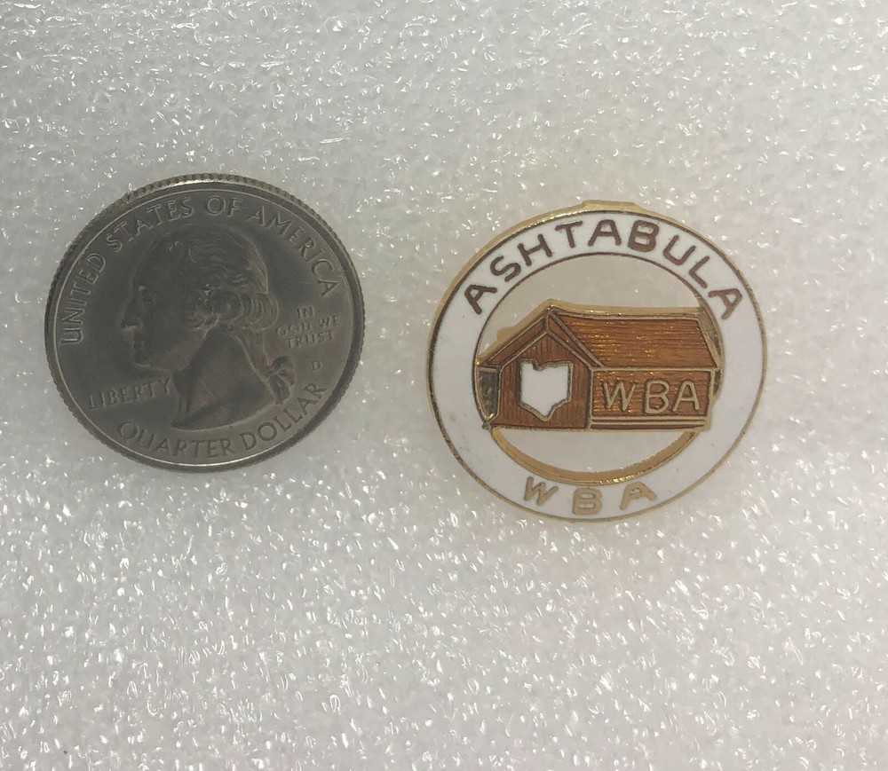 Ashtabula Ohio WBA Bowling - Covered Bridge Pin