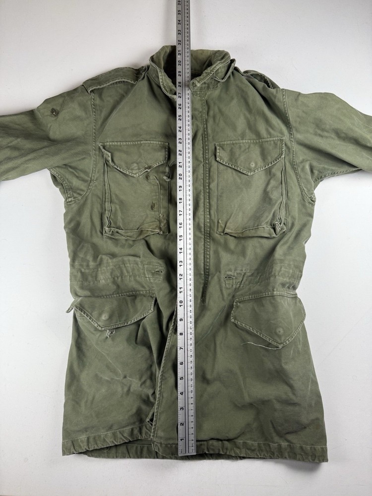 ORIGINAL VIETNAM M-51 FIELD JACKET SILVER ZIPPER