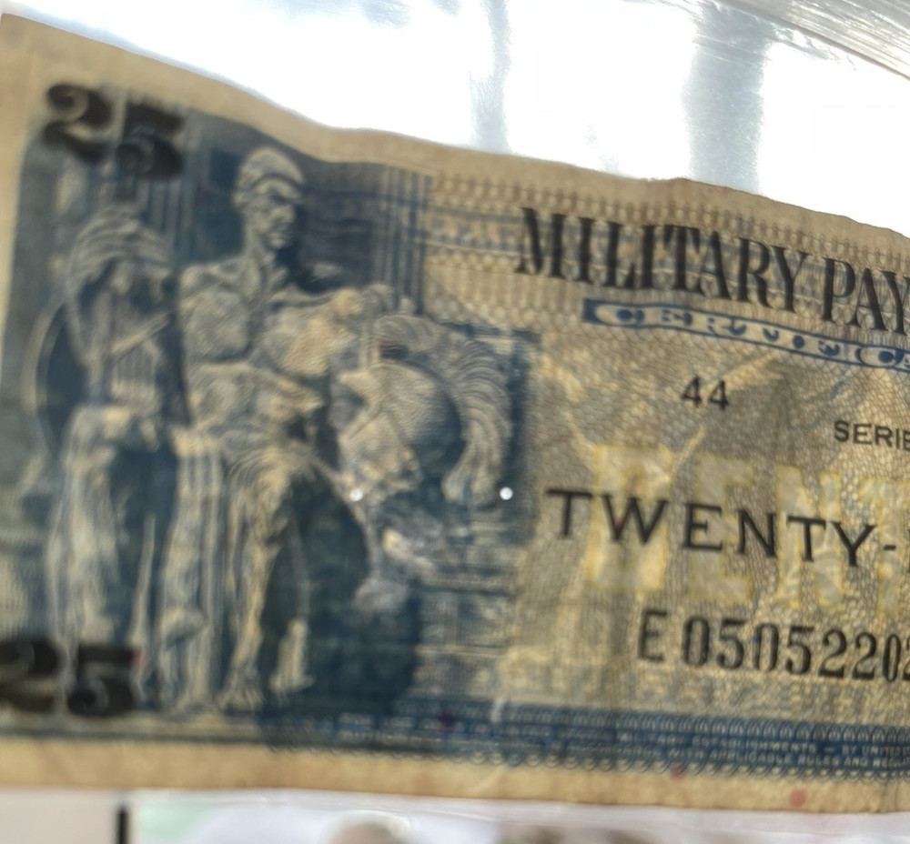 Military Payment Certificate Series 692 25 Cent