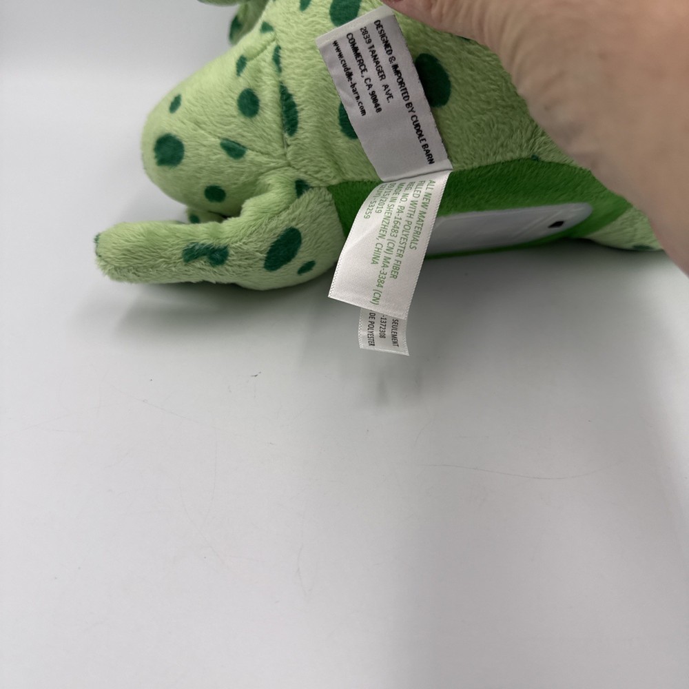 Fever Frog 12" Animated Sing Plush Light Cheeks Movement Musical Cuddle Barn