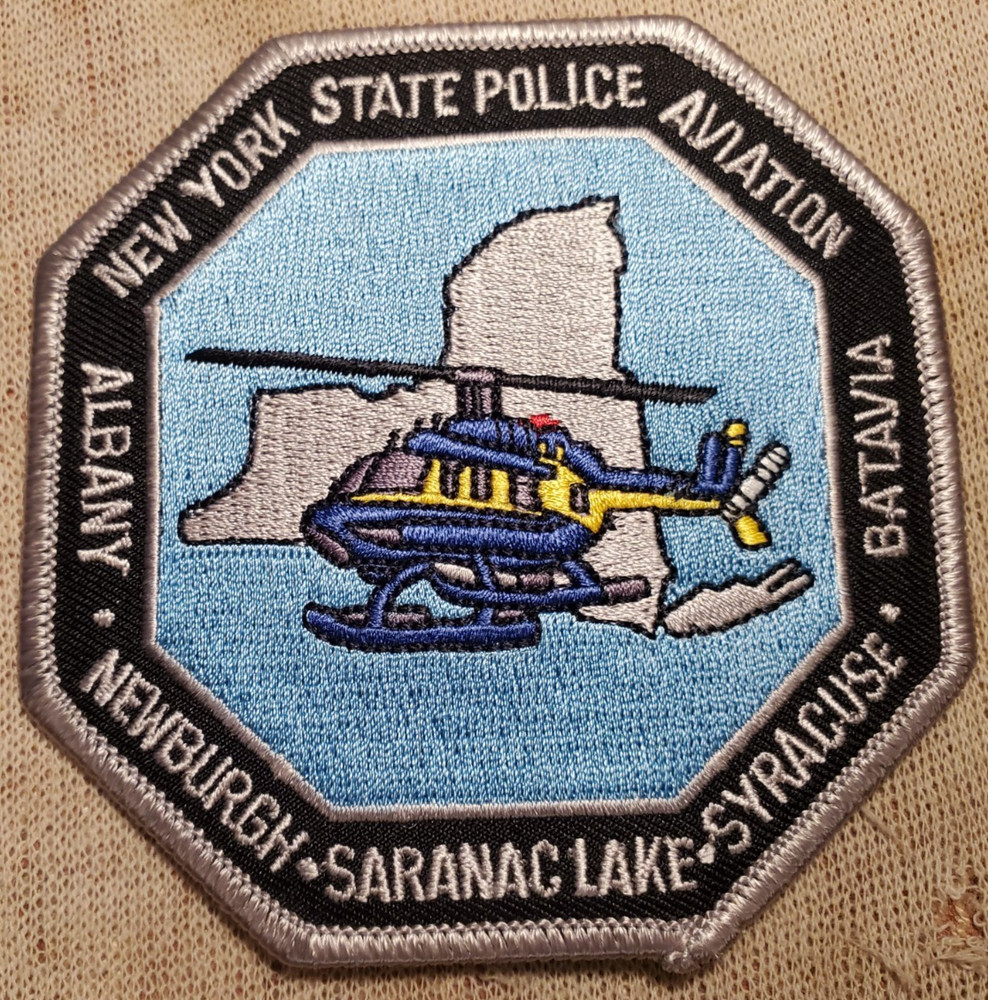 NY New York State Police Aviation Patch