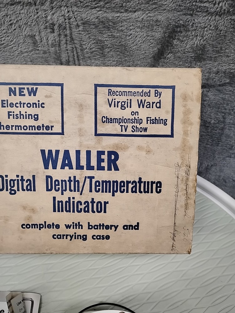 Vyh Solid State Electronical Waller Digital Depth Temperature Indicator 200 Feet