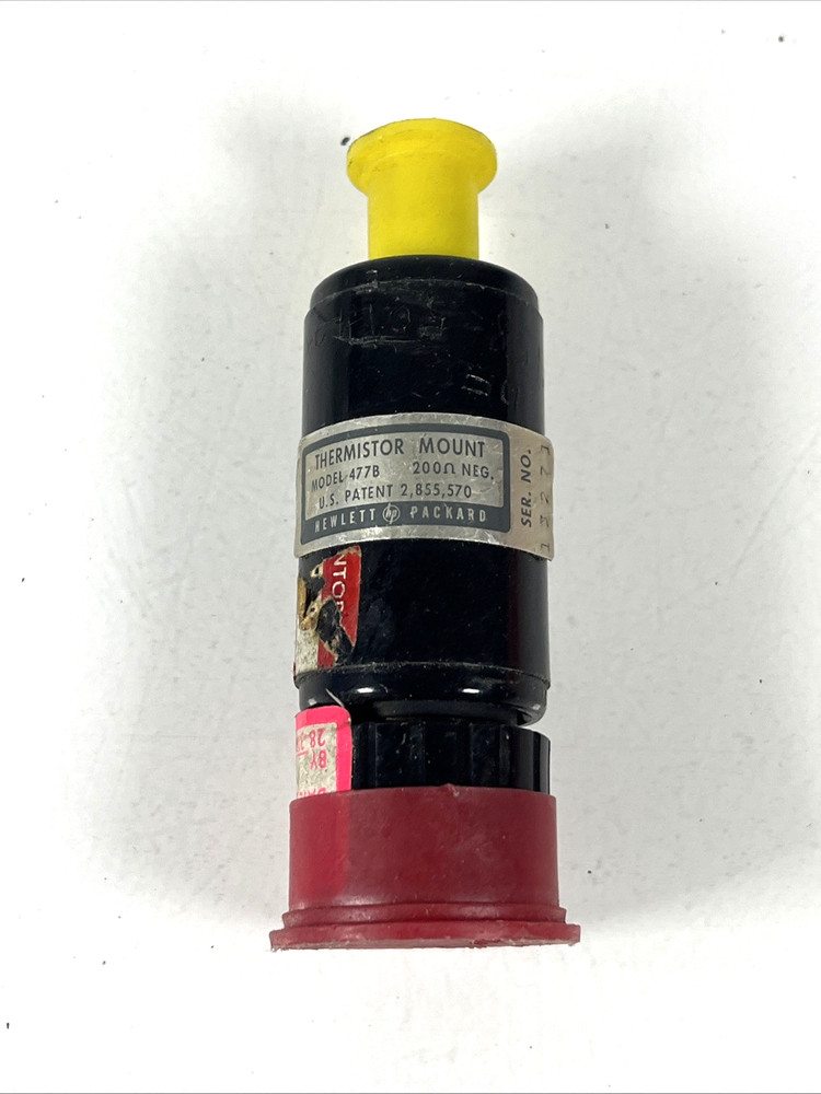 HP Model 477B Thermistor Mount 200Ω NEG