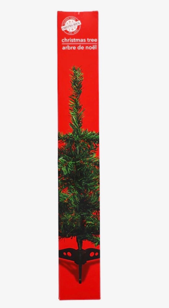 18" Green Mini Christmas Tree artificial Holiday decor table top dorm