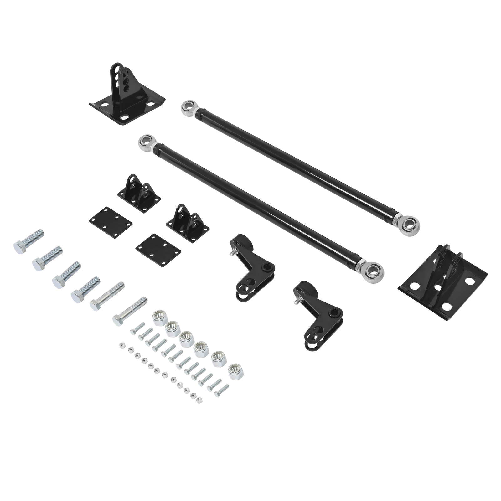 Black Truck Traction Bars For Chevy Silverado/GMC Sierra 1500 1988-2024